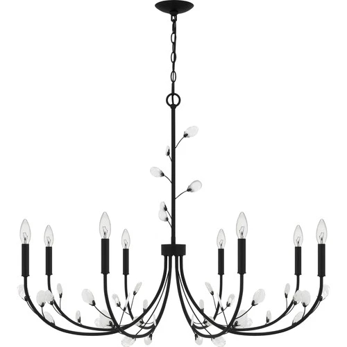 Quoizel HEI5040 Heiress 8 Light 40"W Taper Candle Style - Bronze - Picture 5 of 9