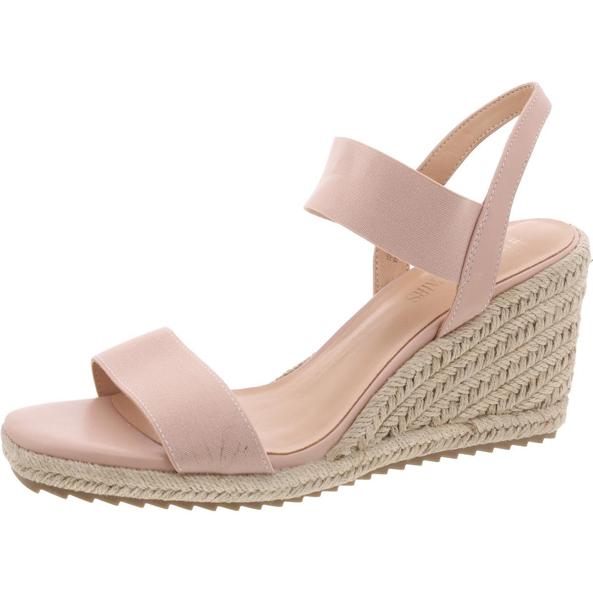 Женские розовые босоножки на танкетке с открытым носком Dream Pairs размер 11 средний B M BHFO 5584 3790₽