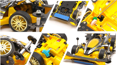 Tamiya Mini4wd Aero Thunder Shot AdPack TKC EDITION AR CHASSIS