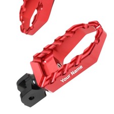 For GSX-R250 (GSX250R) 17-21 20 19 18 BUZZ Rider Footpegs RED Custom Laser
