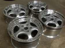 18 Porsche Speedline Style Wheels 3-piece Rh 8 9.5 964 C2 C4 Carrera Rs Cup