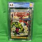 Amazing Spider-Man #119 (1973) | CGC 6.5 OW/W | Spidey vs. Hulk |
