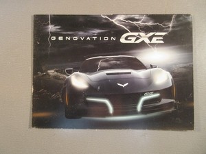 Genovation GXE Electric Corvette Brochure
