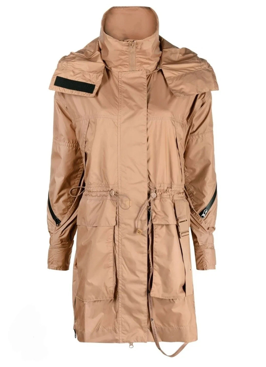 Stella McCartney — adidas by Stella McCartney Transition Jacket Tan Brown HI6088 Women’s Size S
