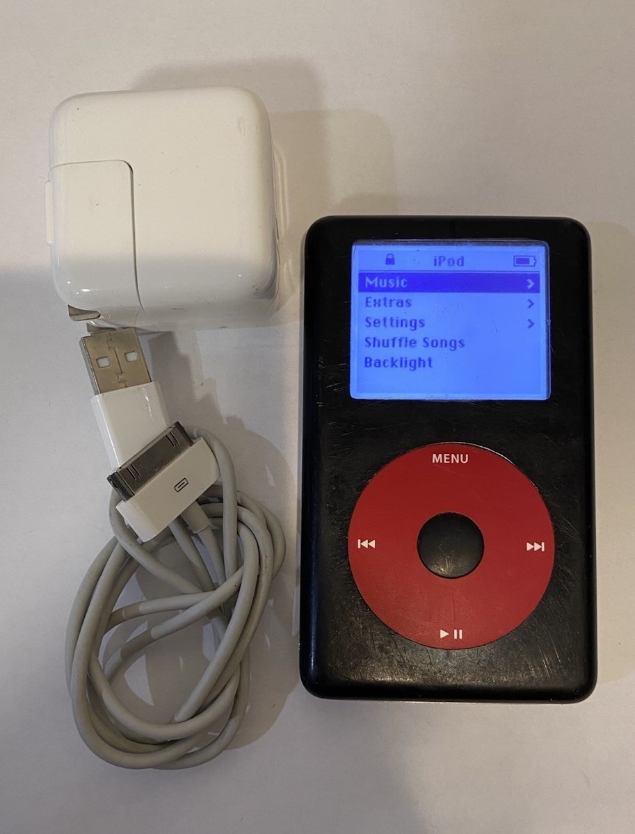 Apple iPod classic 4th Generation U2 Edition Black/Red (20