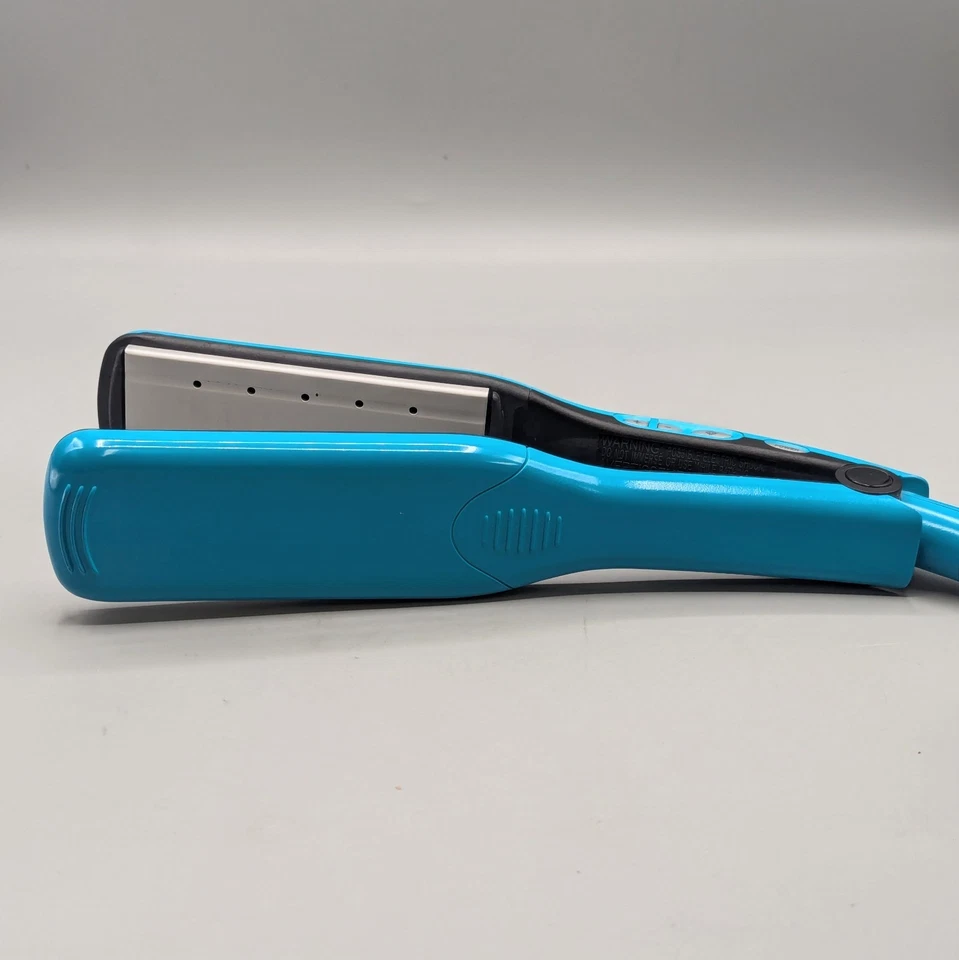Plancha de pelo Remington Wet 2 recta 1,75" azul Foto 4 de 4