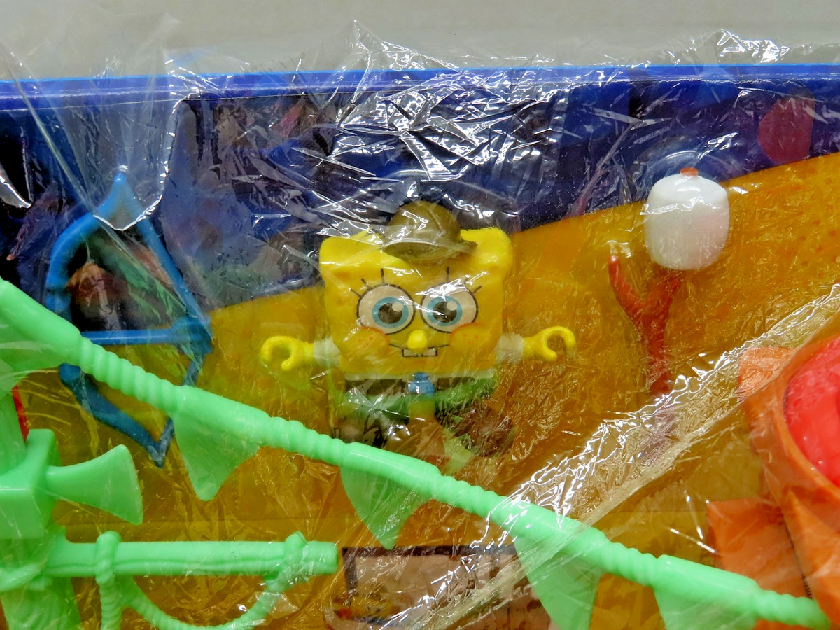 Imaginext Spongebob Squarepants Camp Coral Playset Movie Sponge on