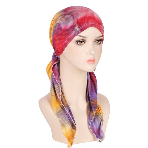 Mujeres Musulmanas Trenza Quimio Gorras Hiyab Pérdida de Cabello Gorro Pañuelo Sombreros Pañuelo para la Cabeza - Imagen 28 de 29
