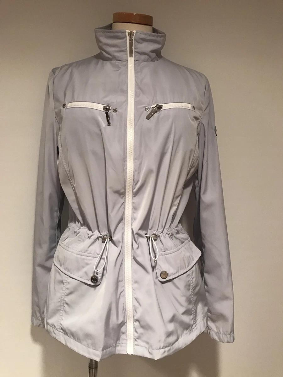 Geox leather shop jacket