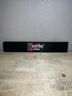 KETEL ONE VODKA THICK RUBBER BAR RUNNER - DRINK PUB HOME BAR MAT DRINKS BEER