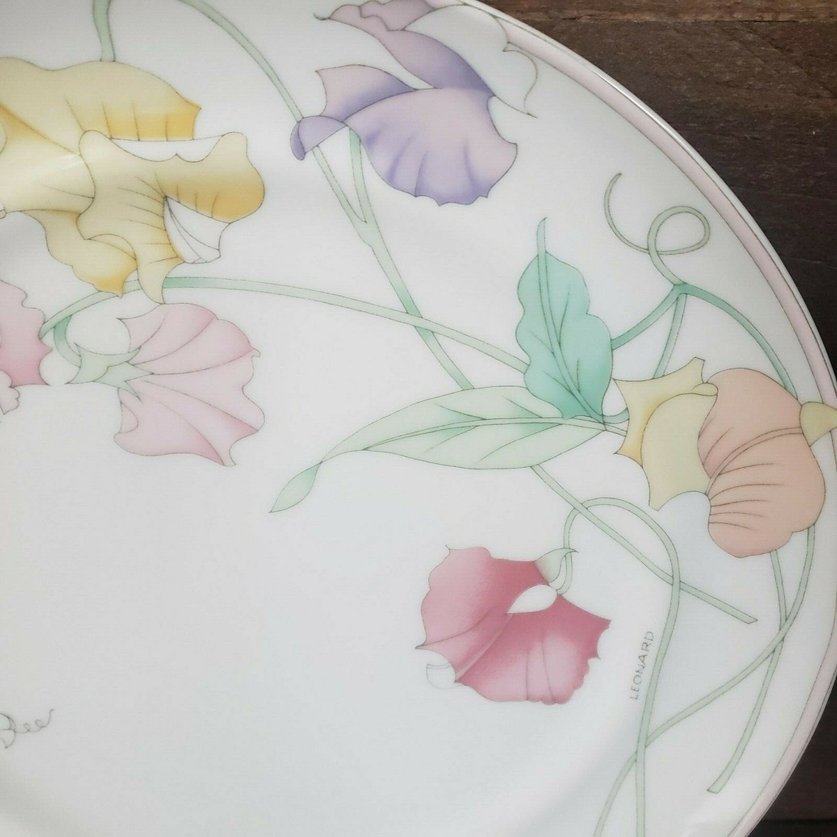 フッチェンロイター タヴォラ レオナルド パリスのサラダプレート Rare Vintage Hutschenreuther Tavola Leonard Paris Salad Plate