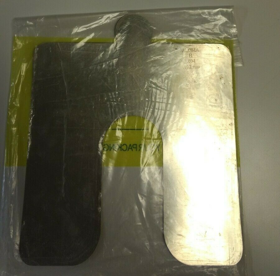 ALOMA (McMaster Carr) 8"x8" Shim Stock 0.003" Thick and 0.004" Thick, Size H eBay