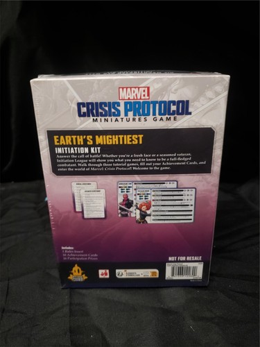 Marvel Crisis Protocol: Earth's Mightiest Initiation Kit Sellado - Imagen 2 de 2