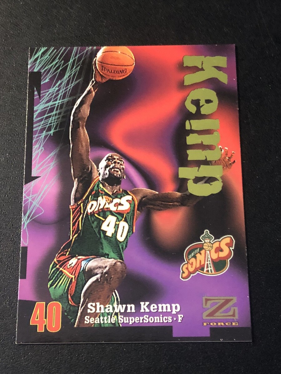  シアトル・スーパーソニックス - Shawn Kemp #40 1997-98 Skybox Z-Force Shawn Kemp #40 | eBay