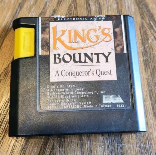 King's Bounty: The Conqueror's Quest (Sega Genesis, 1991)