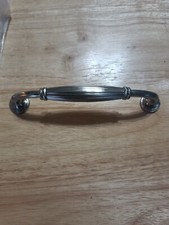 BRAINERD 5 Inch Satin Nickel Traditional Fluted Drawer Pull Cabinet Handle