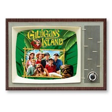 GILLIGANS ISLAND TV Show Classic TV 3.5 inches x 2.5 inches Steel FRIDGE MAGNET