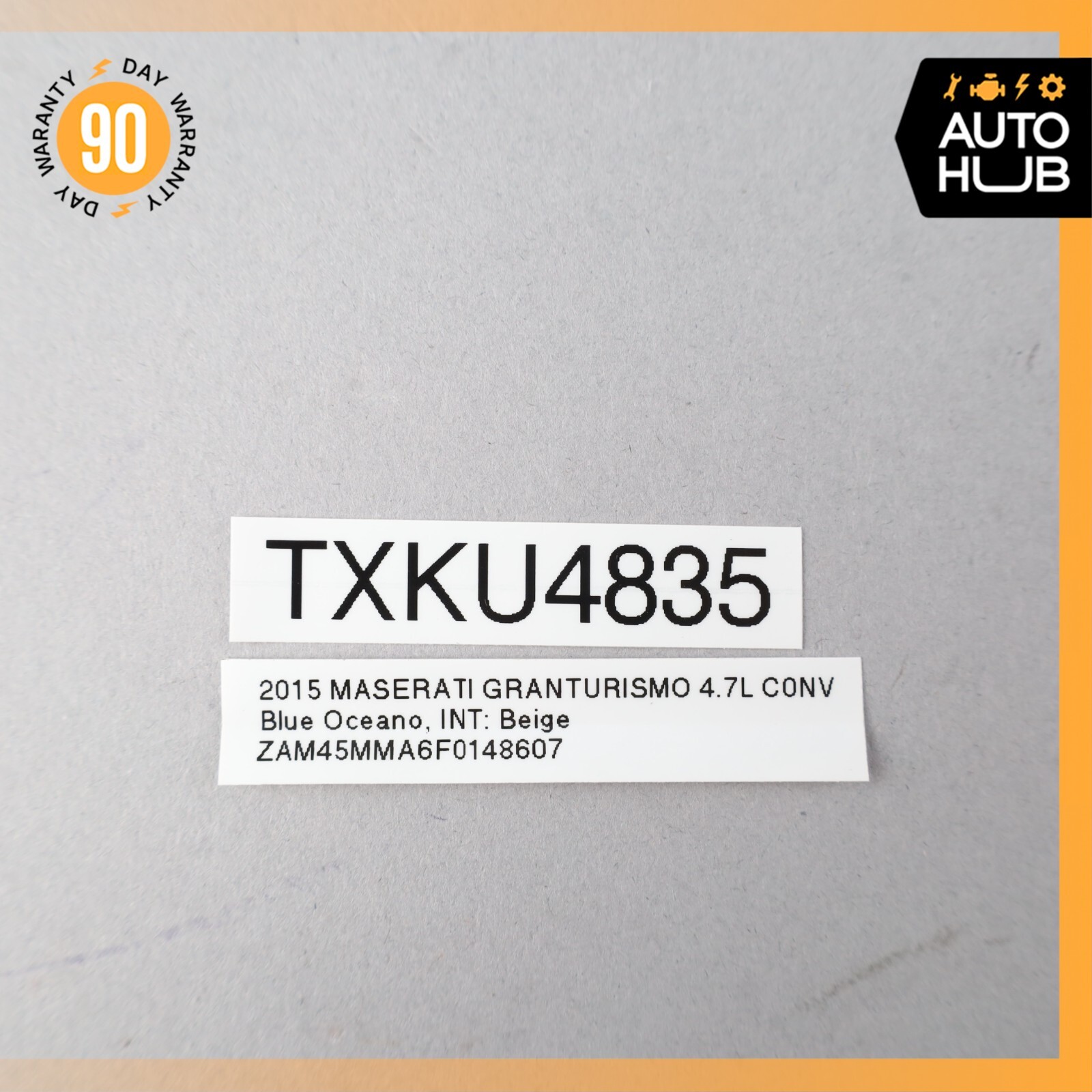 08-19 Maserati GranTurismo M145 Door Sound Speaker 50500509 OEM 17k