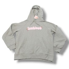 Luscious Sweatshirt Size Large By Druthers Graphic Print Pullover Hoodie New NWT