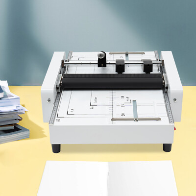 A3 Paper Folding Binding Machine Booklet Making Machine 4-Position Thread 60W