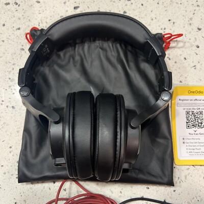 ONEaudio Over the Ear Headphones - Black