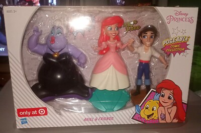 Disney Ariel and Friends Princess Posable Comics Collection