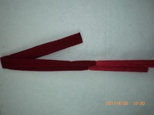 Gourd Dance Sash Red with Red Fringe