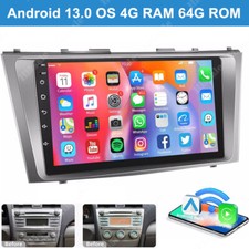 For 2007-2011 Toyota Camry Car Stereo Radio Android 15 Apple CarPlay GPS Navi BT