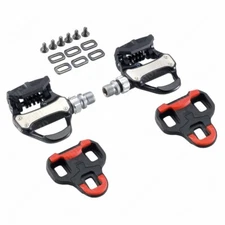 PAIR RACING VP ALUMINUM BIKE PEDALS BLACK 9/16 INCH VP COMPONENTS