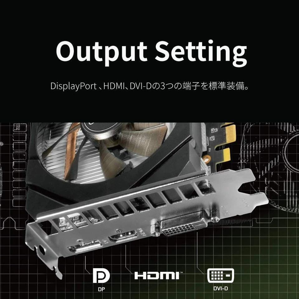 GALAKURO NVIDIA GeForce RTX 2060 equipped graphic board 6GB dual fan GALAKURO NV - Image 3 of 4