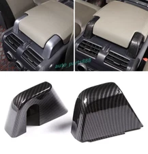 For Land Rover Defender 2020-2025 ABS Carbon Fiber Handrail box screw cover Trim