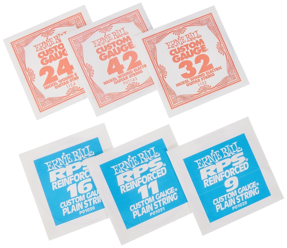 Super Slinky RPS Nickel Wound Electric Guitar Strings 942 Gauge eBay