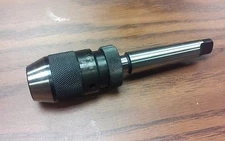 CME/HARVEST 5/16" heavy duty KEYLESS DRILL CHUCK W. MT2, Morse Taper 2 shank-NEW