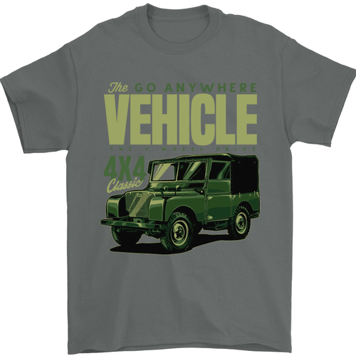 Camiseta para hombre The Go Anywhere Vehicle 4x4 todoterreno 100 % algodón - Imagen 51 de 107