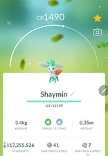 ✨ Pokemon Shiny Shaymin ✨ Pokémon Home - Custom O.T 
