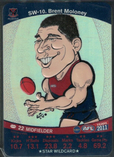 2011 AFL TEAMCOACH STAR WILDCARD & MAGIC WILDCARD; Individual Card Sale. - Picture 2 of 5