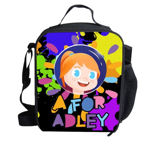 A For Adley Backpack Kids School Bag Lunch Bag Pen Pencil Case 1pc/3pcs