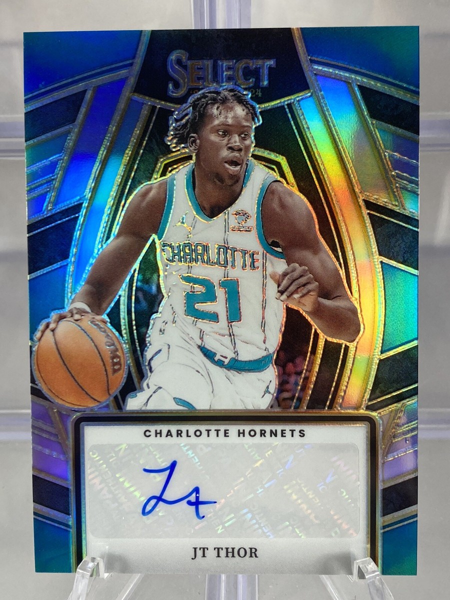 2023-24 Panini Select NBA JT THOR Auto Silver Prizm