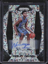 2017-18 Panini Prizm Autographs Fast Break #74 Wesley Iwundu