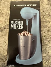 OVENTE 2-Speed Electric Milkshake Maker Cocktail Mixer 15.2oz Turquoise