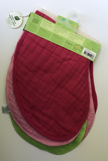 green sprouts muslin organic burp cloths