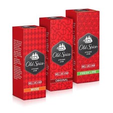 Old Spice Men After Shave Lotion Original, Musk Fresh Lime 50 / 100 ml Free