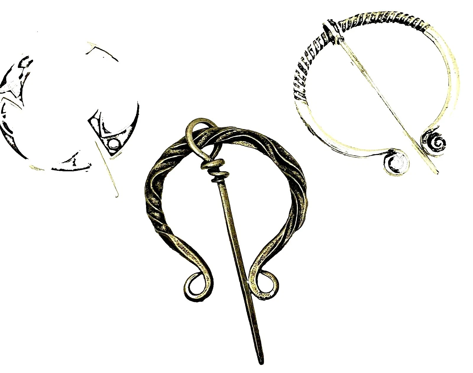 Viking Fashion Brooches & Pins