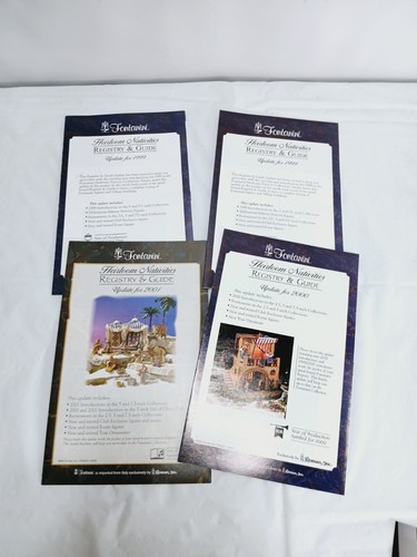 Lot of 2 1998 Fontanini Registry & Guide Books-Spiral/soft cover-extra paperwork - Picture 17 of 22
