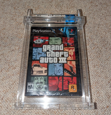 Platinum Grand Theft Auto III GTA 3 (PlayStation 2 PS2) SEALED & BRAND NEW