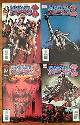 Marvel Zombies 3 SET OF 4 Direct Edition Limited Series