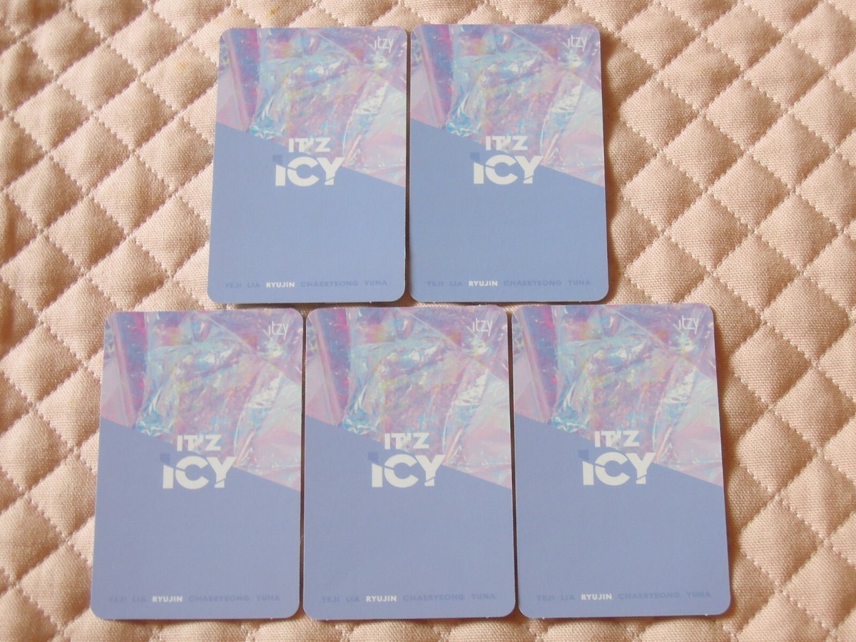 ITZY IT'Z ICY Album Photocard Set JYP KPOP Yeji Lia Ryujin