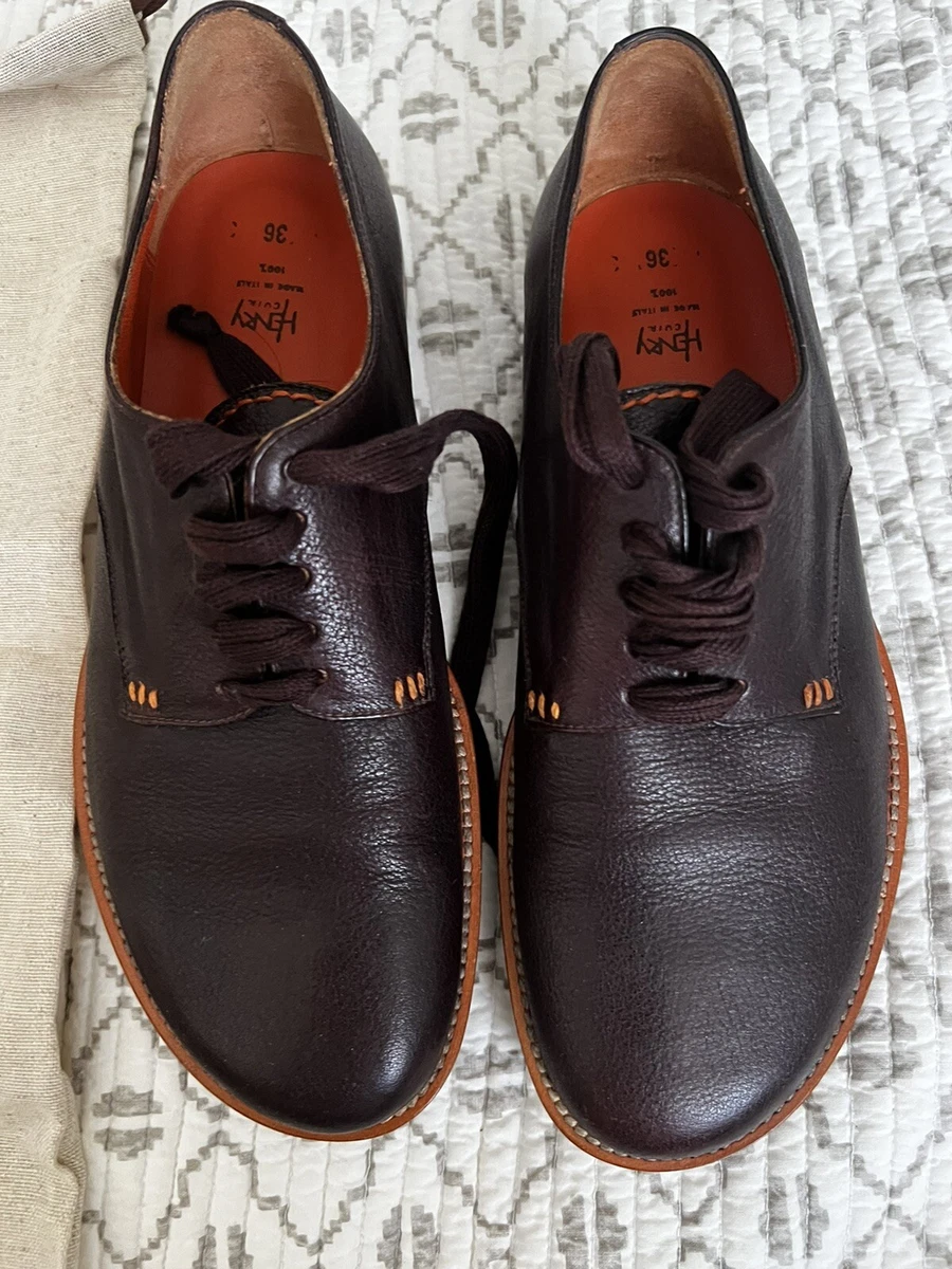 HENRY CUIR 革スリッポン henry cuir shoes products for sale | eBay