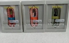Heyday Charging Cable USB-C To Lightnin Braided 6ft Cable for iPhone & iPad New