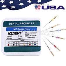 Dental Endo Rotary Root Canal Files Engine Use SX-F3 25mm/Broken Files Extractor